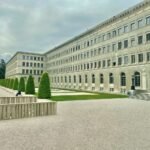 Brazil WTO US tariffs: Centre William Rappard, headquarters of the World Trade Organization in Geneva