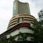 India FDI downstream investment: Bombay Stock Exchange building in Mumbai, India