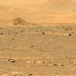 The floor of Jezero Crater on Mars photographed by NASA's Perseverance rover