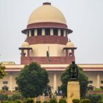 Central wing of the Supreme Court of India building in New Delhi
